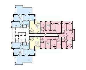 3-к квартира, строящийся дом, 80м2, 13/24 этаж
