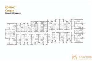 1-к квартира, вторичка, 40м2, 8/28 этаж