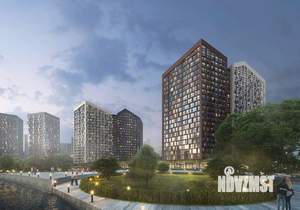 2-к квартира, строящийся дом, 55м2, 4/21 этаж