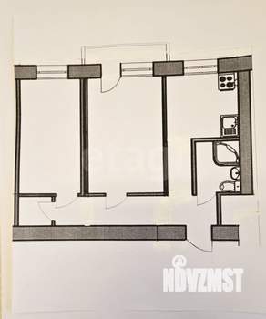 2-к квартира, вторичка, 41м2, 5/5 этаж
