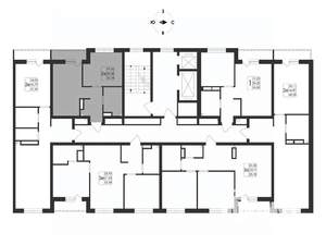 2-к квартира, вторичка, 35м2, 3/17 этаж