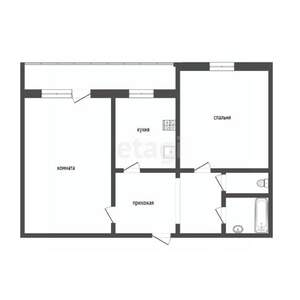 2-к квартира, вторичка, 49м2, 5/9 этаж