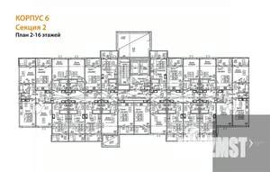 2-к квартира, вторичка, 58м2, 10/17 этаж
