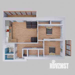 3-к квартира, вторичка, 97м2, 21/25 этаж