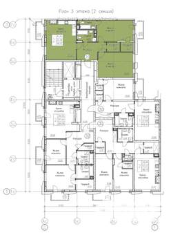 2-к квартира, вторичка, 99м2, 3/9 этаж