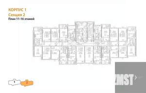 2-к квартира, вторичка, 47м2, 14/17 этаж