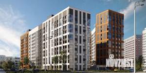 1-к квартира, строящийся дом, 41м2, 9/13 этаж