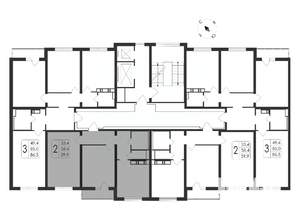 2-к квартира, вторичка, 60м2, 4/17 этаж