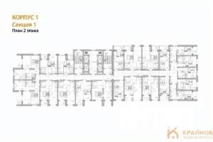 Студия квартира, вторичка, 27м2, 2/28 этаж