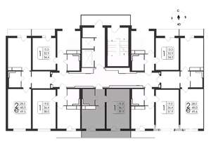 1-к квартира, вторичка, 40м2, 10/19 этаж