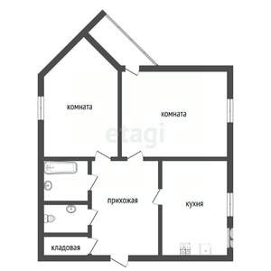 2-к квартира, вторичка, 76м2, 11/16 этаж