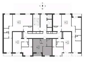 2-к квартира, вторичка, 36м2, 12/17 этаж