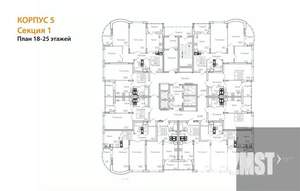 3-к квартира, вторичка, 86м2, 19/25 этаж