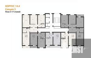 3-к квартира, вторичка, 89м2, 16/17 этаж