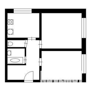 2-к квартира, вторичка, 40м2, 5/9 этаж