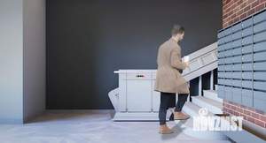 1-к квартира, вторичка, 40м2, 1/18 этаж