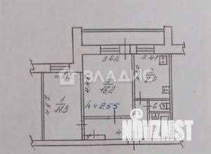2-к квартира, вторичка, 48м2, 8/9 этаж