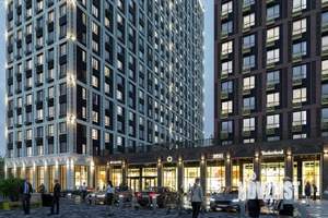 1-к квартира, строящийся дом, 40м2, 4/25 этаж