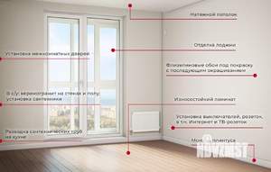 1-к квартира, вторичка, 46м2, 23/25 этаж