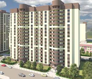 1-к квартира, вторичка, 46м2, 4/17 этаж