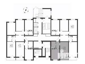 1-к квартира, вторичка, 42м2, 1/17 этаж