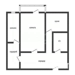2-к квартира, вторичка, 44м2, 4/5 этаж