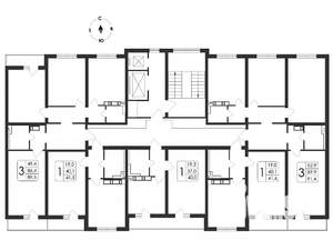 3-к квартира, вторичка, 91м2, 6/17 этаж