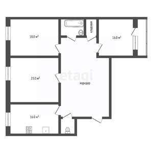 3-к квартира, вторичка, 108м2, 10/16 этаж