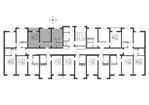 2-к квартира, вторичка, 53м2, 7/17 этаж