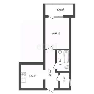 1-к квартира, вторичка, 29м2, 10/19 этаж