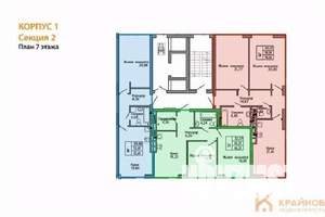 2-к квартира, вторичка, 90м2, 7/9 этаж