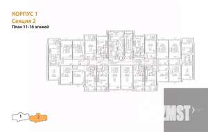 2-к квартира, вторичка, 47м2, 15/17 этаж