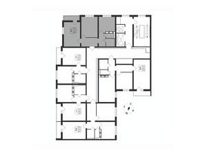 2-к квартира, вторичка, 53м2, 7/17 этаж