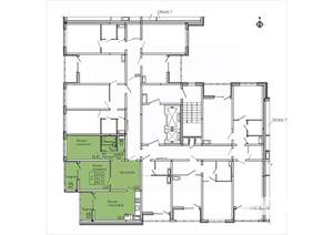 2-к квартира, вторичка, 66м2, 6/18 этаж