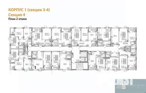 1-к квартира, вторичка, 40м2, 2/13 этаж