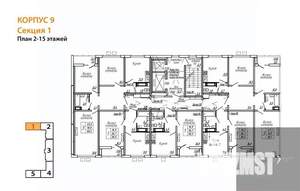 3-к квартира, вторичка, 81м2, 10/19 этаж