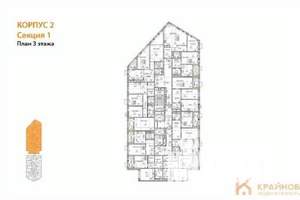 2-к квартира, вторичка, 75м2, 3/21 этаж