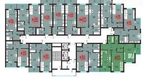 2-к квартира, сданный дом, 59м2, 3/19 этаж
