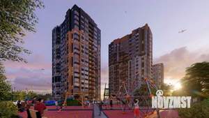 2-к квартира, строящийся дом, 55м2, 8/19 этаж