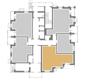 2-к квартира, вторичка, 67м2, 1/25 этаж