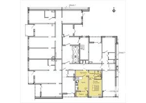 1-к квартира, вторичка, 43м2, 1/18 этаж