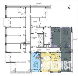 1-к квартира, вторичка, 43м2, 1/18 этаж