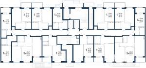 1-к квартира, вторичка, 44м2, 1/18 этаж
