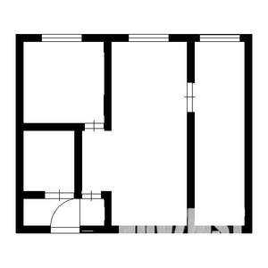 2-к квартира, вторичка, 43м2, 1/5 этаж