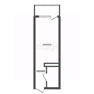 Студия квартира, вторичка, 28м2, 19/25 этаж