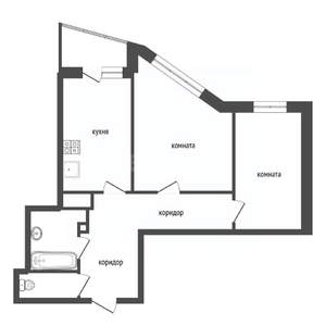 2-к квартира, вторичка, 83м2, 17/25 этаж