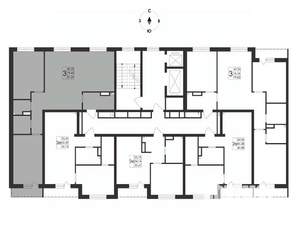 3-к квартира, вторичка, 81м2, 7/17 этаж