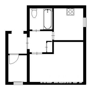 1-к квартира, вторичка, 21м2, 7/9 этаж