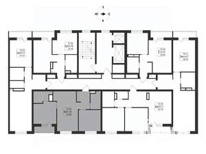 3-к квартира, вторичка, 53м2, 11/17 этаж