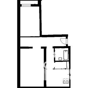 2-к квартира, вторичка, 56м2, 4/10 этаж
